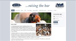 Desktop Screenshot of iatcb.org